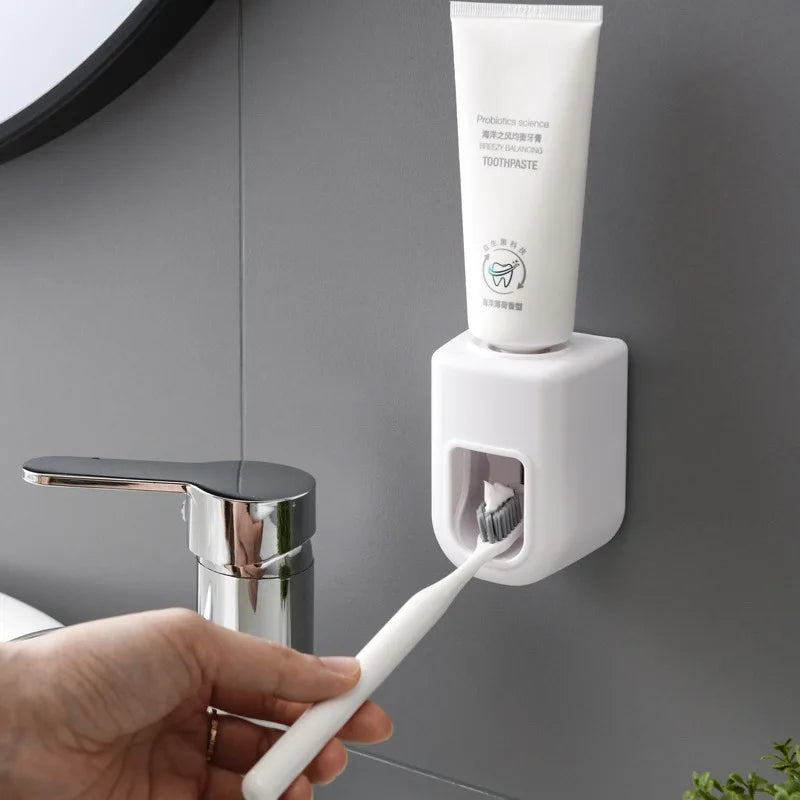 Distributeur Automatique de Dentifrice Mural - Accessoire de Salle de Bains Pratique et Créatif