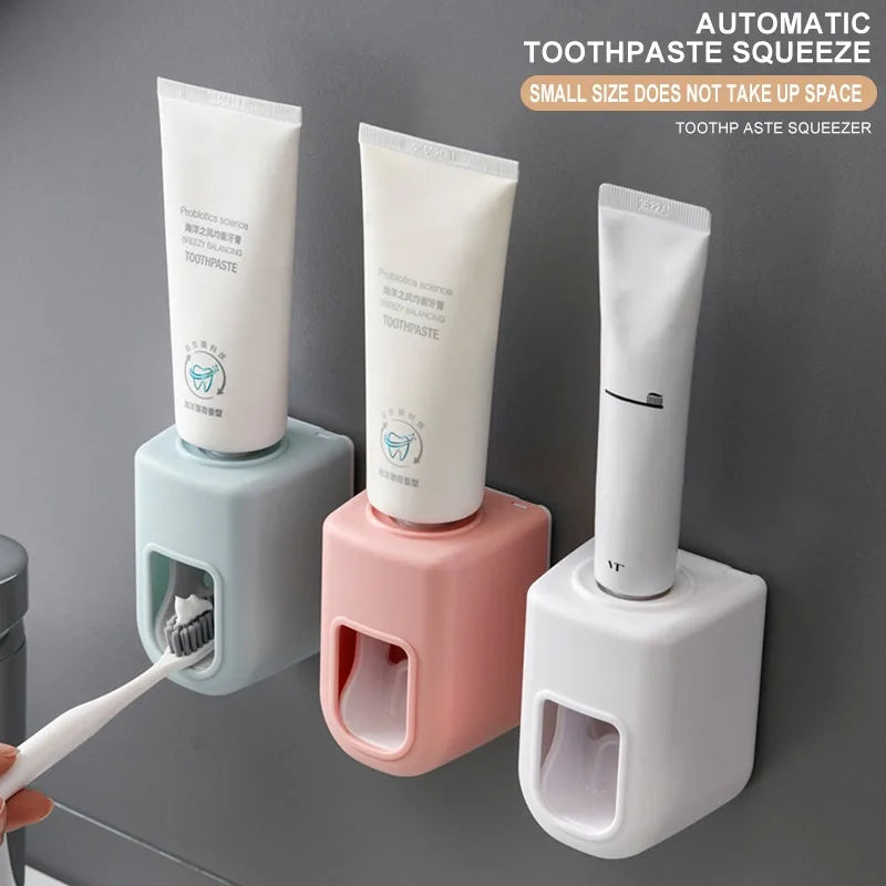 Distributeur Automatique de Dentifrice Mural - Accessoire de Salle de Bains Pratique et Créatif